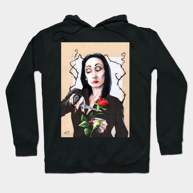 Morticia Hoodie by EdsThreads